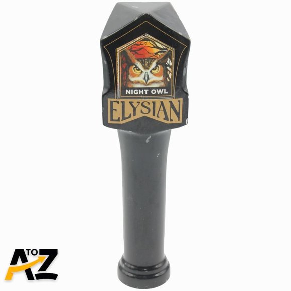 Elysian Night Owl Beer Keg Tap Handle Pumpkin 10" - Picture 3 of 12